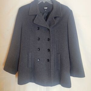 Wool/ Cashmere/Nylon Blend Coat women 16